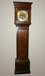 Charles Oldham longcase clock